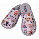 Chinelo Ladora Estampado Feminino Gatinhos - LE2364